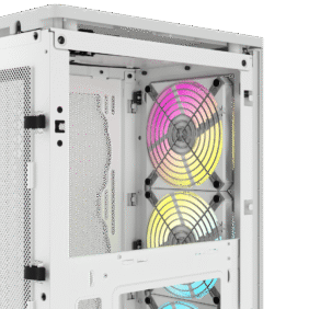 Corsair 2000D RGB AIRFLOW Mini-ITX PC Case - White - Image 11