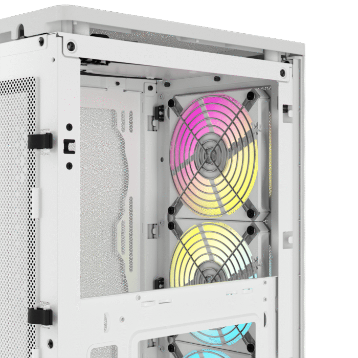 Corsair 2000D RGB AIRFLOW Mini-ITX PC Case - White - Image 11