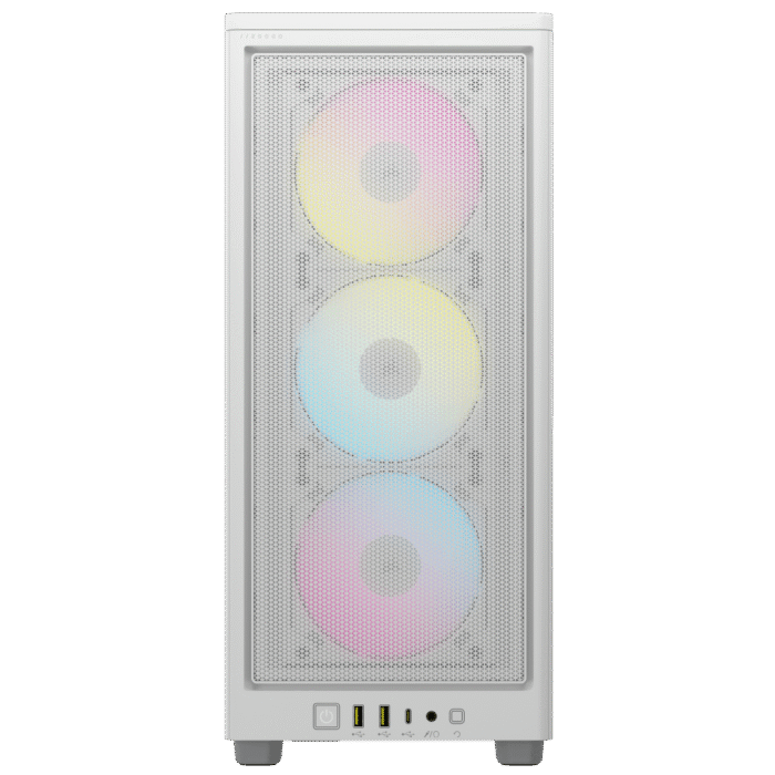 Corsair 2000D RGB AIRFLOW Mini-ITX PC Case - White - Image 3