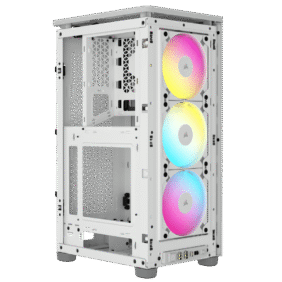 Corsair 2000D RGB AIRFLOW Mini-ITX PC Case - White - Image 6
