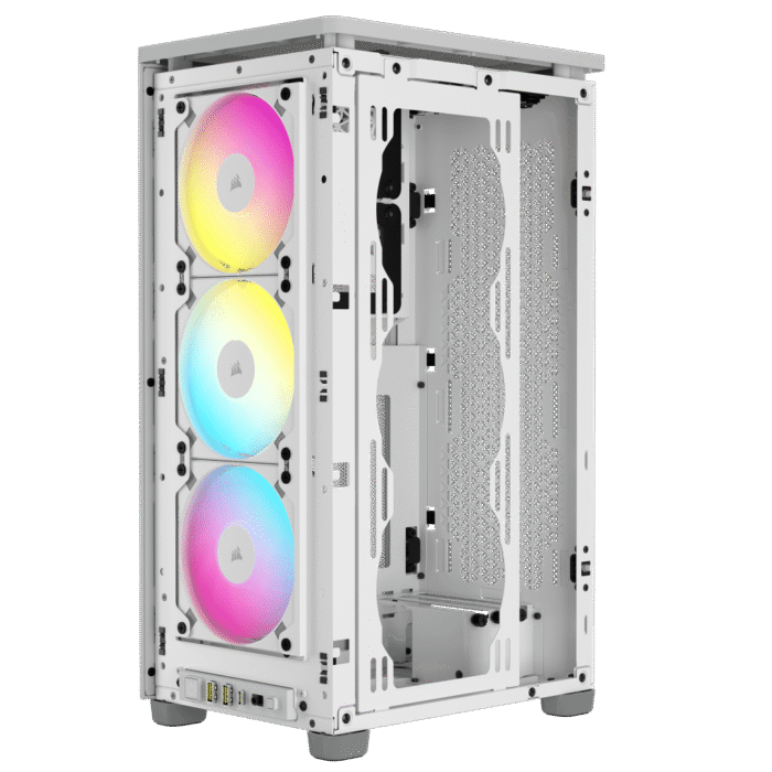Corsair 2000D RGB AIRFLOW Mini-ITX PC Case - White - Image 7