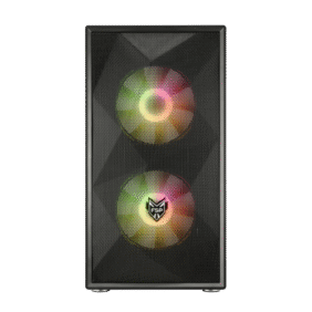 FSP CST130 Basic M-ATX Gaming Chassis – Black - Image 4