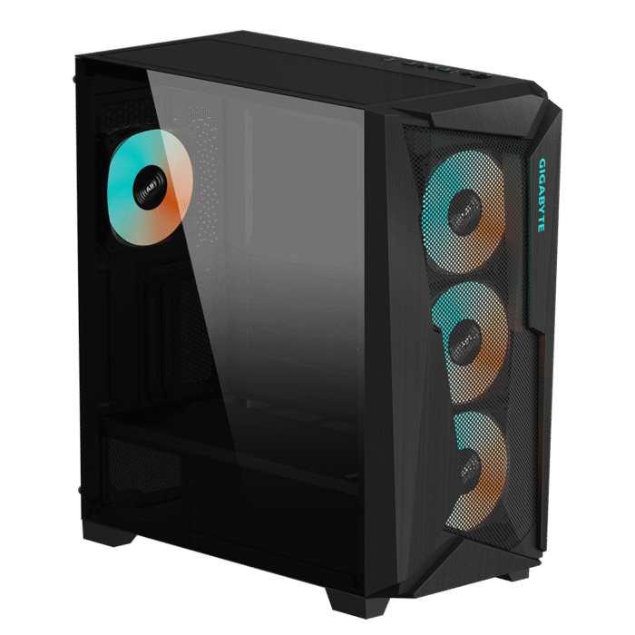 GIGABYTE C301 GLASS - Type C - Black - Image 3