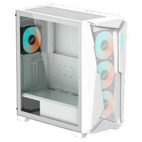GIGABYTE C301 GLASS - Type C - White - Image 2
