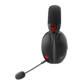 REDRAGON Over-Ear IRE BT5.2 Wireless Gaming Headset - Black - Image 2