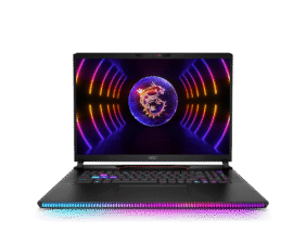 MSI Raider GE78 HX 13VG Black 17'' 16:10 QHD+ 240hz RTX4070 i7-13700HX 32GB (2X16GB) Ram 1 TB SSD Win 11 BAG Included 2 Year's Warranty - End of Life