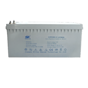 RCT 12V 200Ah gel vrla battery LCPC 200-12