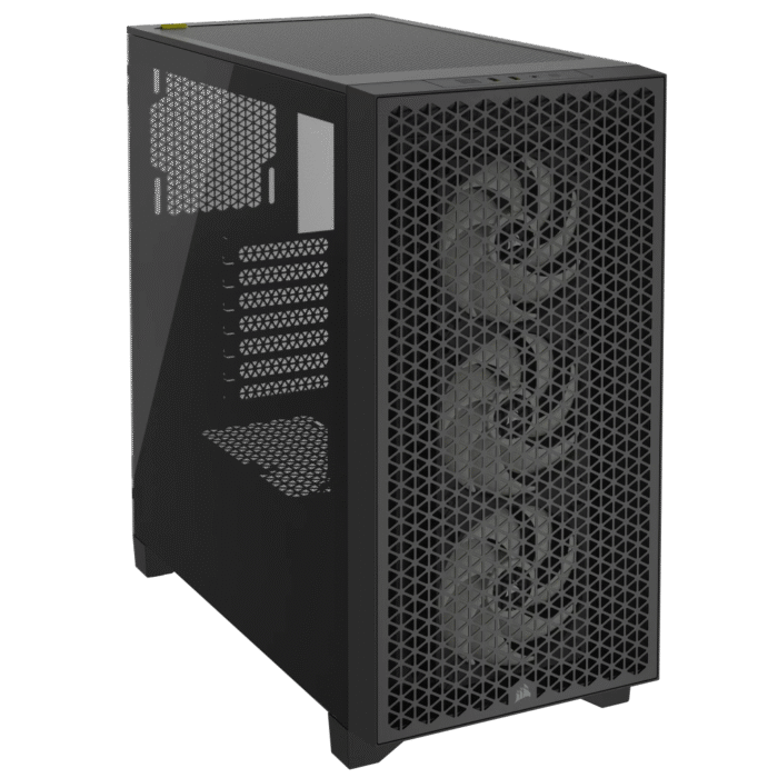 Corsair 3000D RGB AIRFLOW Mid-Tower PC Case - Black - Image 11