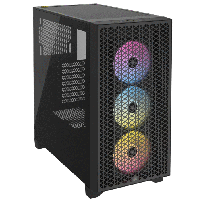 Corsair 3000D RGB AIRFLOW Mid-Tower PC Case - Black - Image 12
