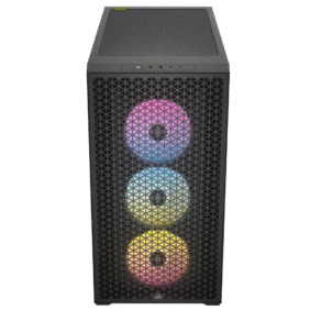 Corsair 3000D RGB AIRFLOW Mid-Tower PC Case - Black - Image 17