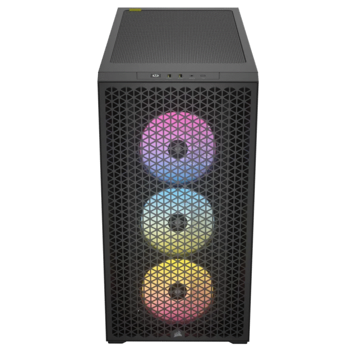 Corsair 3000D RGB AIRFLOW Mid-Tower PC Case - Black - Image 17