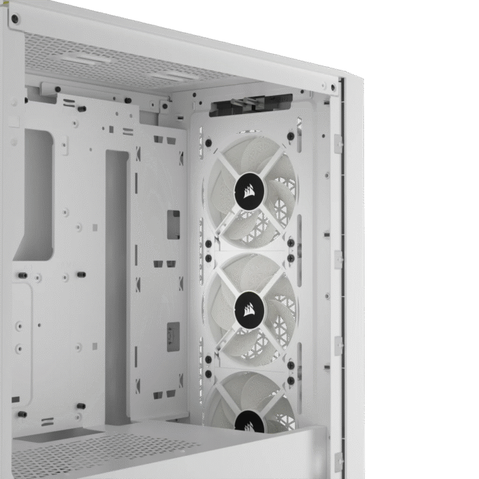 Corsair 3000D RGB AIRFLOW Mid-Tower PC Case - White - Image 13