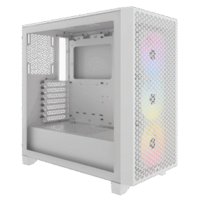 Corsair 3000D RGB AIRFLOW Mid-Tower PC Case - White - Image 19