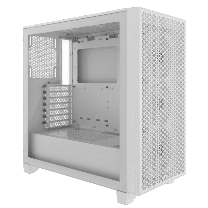 Corsair 3000D RGB AIRFLOW Mid-Tower PC Case - White - Image 20