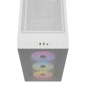 Corsair 3000D RGB AIRFLOW Mid-Tower PC Case - White - Image 6