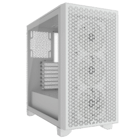Corsair 3000D RGB AIRFLOW Mid-Tower PC Case - White - Image 8