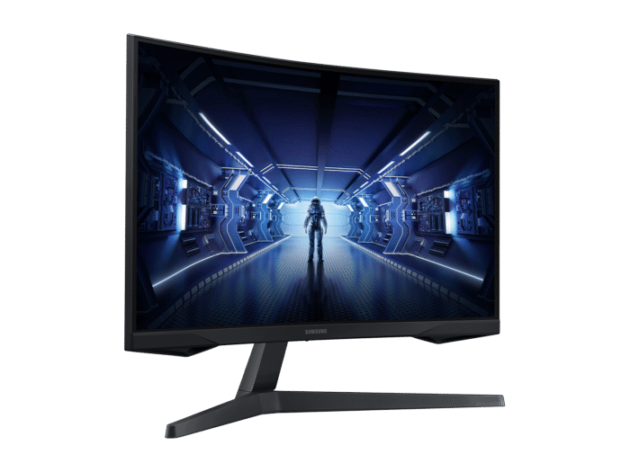 Samsung 34" Odyssey G55T WQHD 165Hz 1ms HDR Curved Gaming Monitor - Image 2