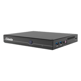 Giada F106D Intel Celeron Ultra-compact Fanless Player 4 GB – Black
