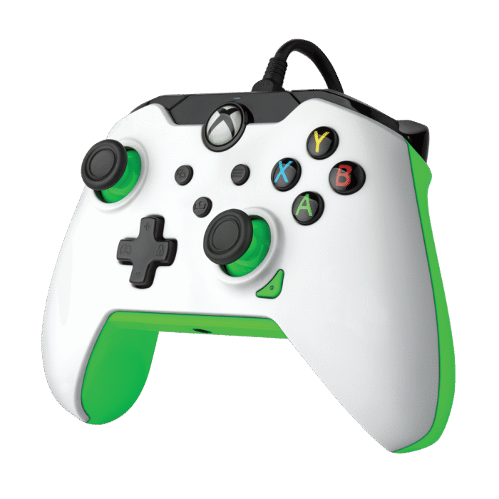 PDP Wired Controller for Xbox Series S|X – Neon White - Image 3