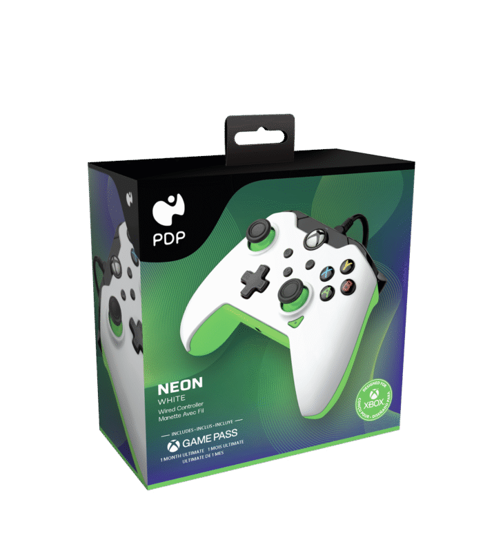 PDP Wired Controller for Xbox Series S|X – Neon White - Image 7