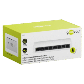Goobay 8-Port Gigabit Ethernet Switch - Image 4