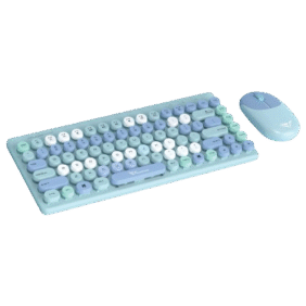Alcatroz JellyBean A3000 Wireless and Bluetooth Combo - Aqua
