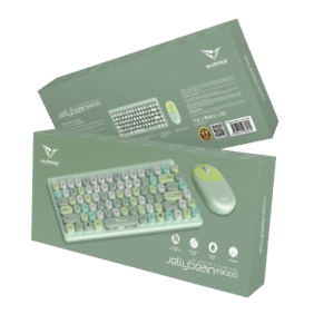Alcatroz JellyBean A3000 Wireless and Bluetooth Combo - Crayon Green - Image 3