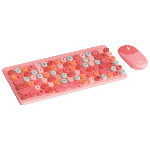 A3000CPNK (1) Alcatroz JellyBean A3000 Wireless and Bluetooth Combo - Crayon Pink - Image 1