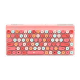 Alcatroz JellyBean A3000 Wireless and Bluetooth Combo - Crayon Pink - Image 2