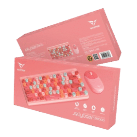 Alcatroz JellyBean A3000 Wireless and Bluetooth Combo - Crayon Pink - Image 3