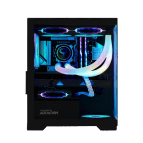 Armaggeddon Aquaron MicroATX Gaming Case - Black - Image 2