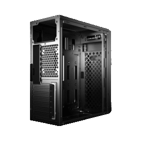 Alcatroz Futura Black N3000 ATX Case with Magnum Pro 225 PSU - Black - Image 3