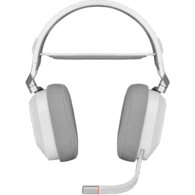 Corsair HS80 RGB WIRELESS Premium Gaming Headset with Spatial Audio — White (AP) - Image 2