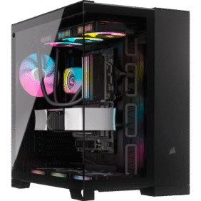 Corsair 6500X Mid-Tower Dual Chamber PC Case – Black