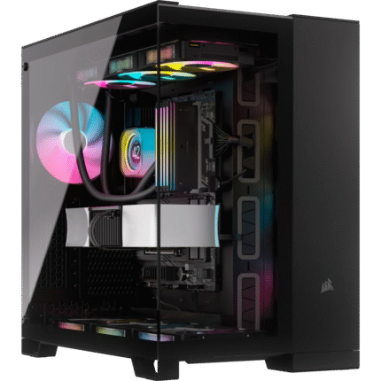 Corsair 6500X Mid-Tower Dual Chamber PC Case – Black
