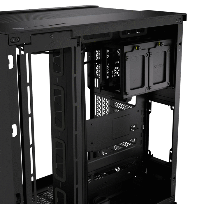 Corsair 6500X Mid-Tower Dual Chamber PC Case – Black - Image 4