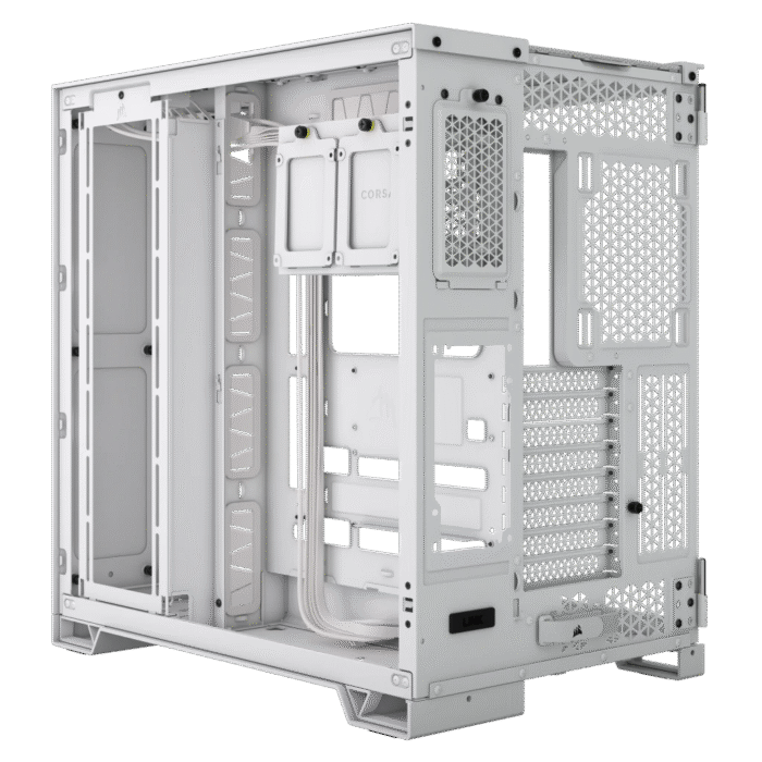Corsair 6500X Mid-Tower Dual Chamber PC Case – White - Image 6