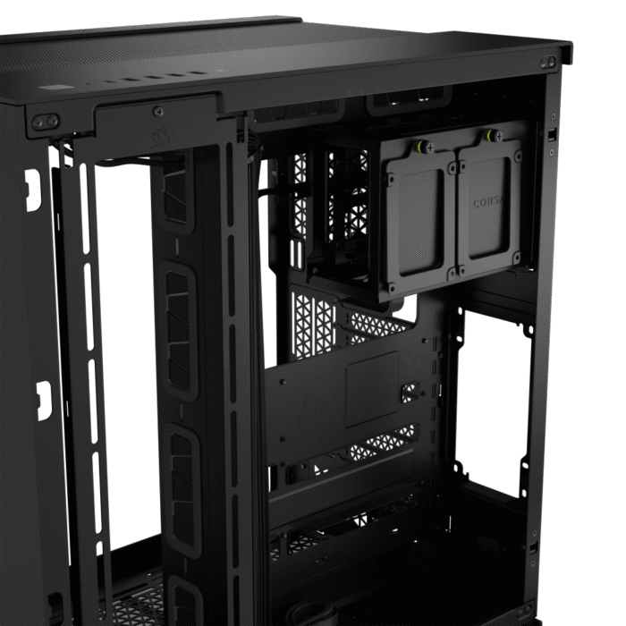 Corsair 6500D AIRFLOW Mid-Tower Dual Chamber PC Case – Black - Image 4