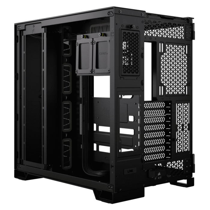 Corsair 6500D AIRFLOW Mid-Tower Dual Chamber PC Case – Black - Image 6