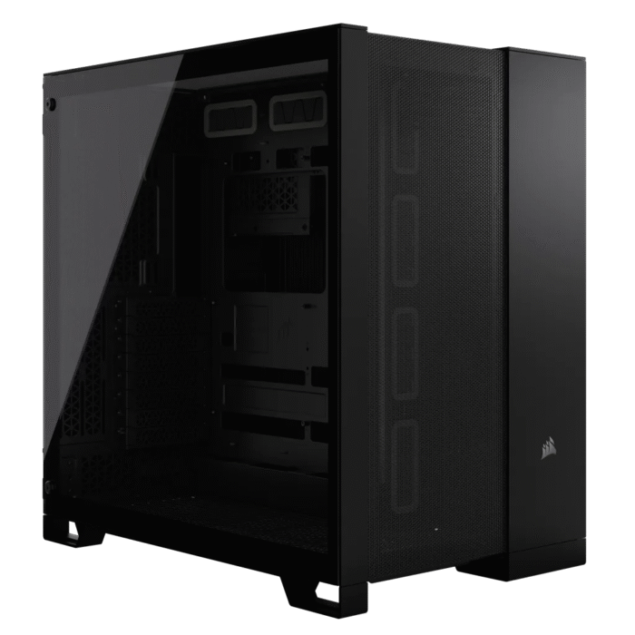 Corsair 6500D AIRFLOW Mid-Tower Dual Chamber PC Case – Black - Image 2