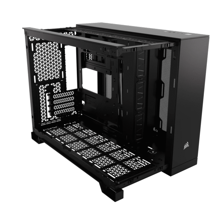 Corsair 2500D AIRFLOW Mid-Tower Dual Chamber PC Case – Black - Image 3