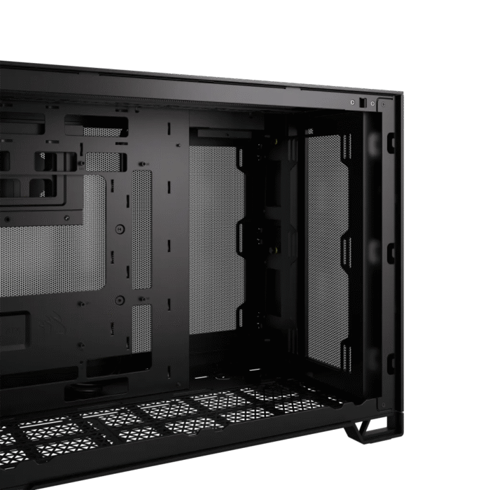 Corsair 2500D AIRFLOW Mid-Tower Dual Chamber PC Case – Black - Image 4
