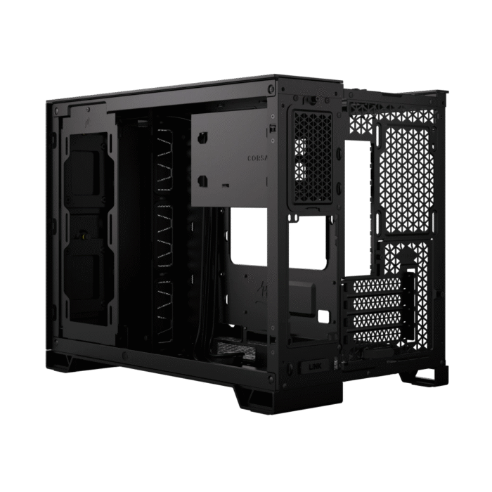 Corsair 2500D AIRFLOW Mid-Tower Dual Chamber PC Case – Black - Image 5