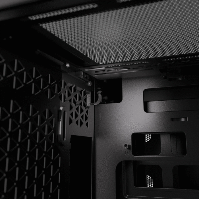 Corsair 2500D AIRFLOW Mid-Tower Dual Chamber PC Case – Black - Image 6