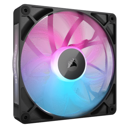 Corsair iCUE LINK RX140 RGB 140mm PWM Single Fan Expansion – Black