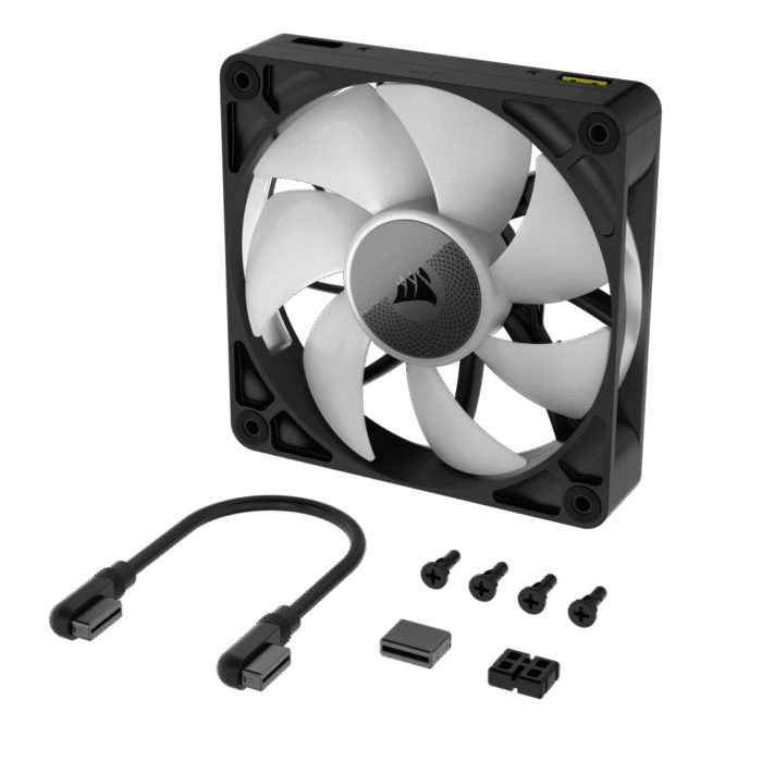 Corsair iCUE LINK RX140 RGB 140mm PWM Single Fan Expansion – Black - Image 2