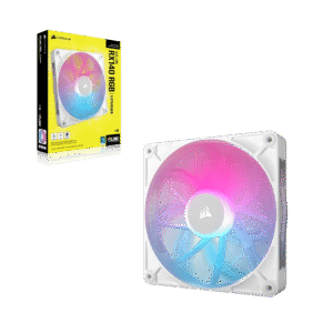 Corsair iCUE LINK RX140 RGB 140mm PWM Single Fan Expansion – White - Image 3
