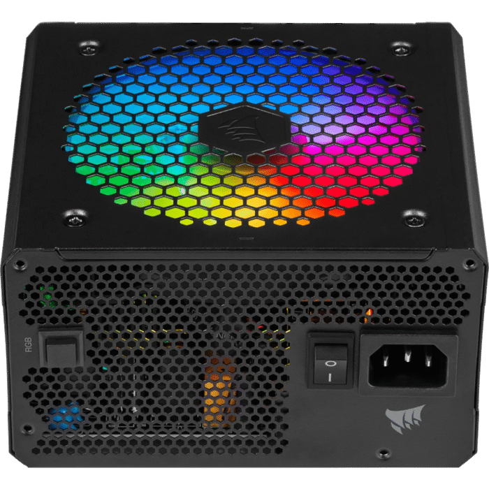 Corsair CX Series CX550F RGB — 550 Watt 80 Plus Bronze Certified Fully Modular RGB PSU (WW) - Image 6