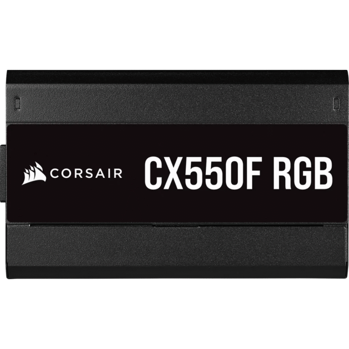 Corsair CX Series CX550F RGB — 550 Watt 80 Plus Bronze Certified Fully Modular RGB PSU (WW) - Image 8