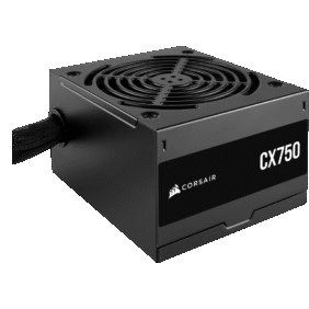 Corsair CX Series CX750 – 750 Watt 80 PLUS Bronze ATX Power Supply (WW)